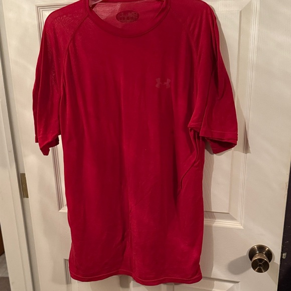 Under Armour Other - Under Armour Men's Vibrant Red Short Sleeve Tee